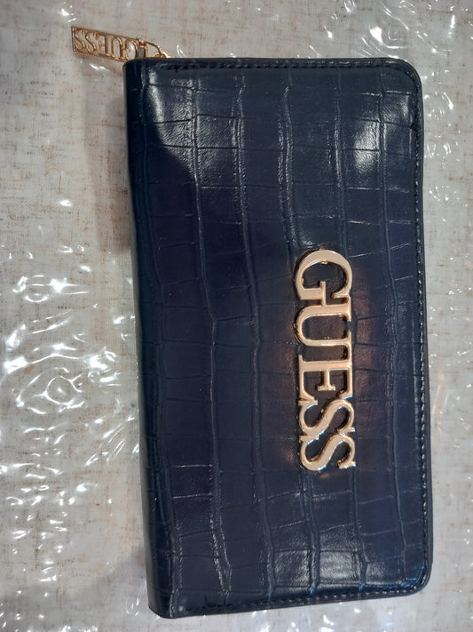 Portefeuille guess vert